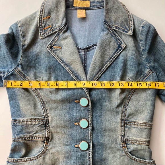 Nine by DMBM Jean Jacket Woman's Size Medium - Picture 8 of 11